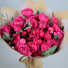 Buchet "Alissa" cu minitrandafiri