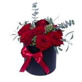 Cutie cu trandafiri roșii “True Passion”