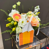 Colorful "Back to School" Arrangement in a Pencil Box