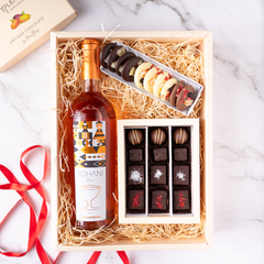 ”Desire” chocolate & wine Gift Box