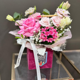 "Back to school" pink arrangement