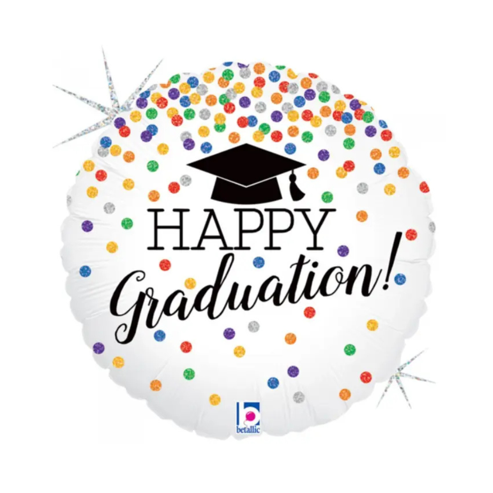 Balon "Happy Graduation!"
